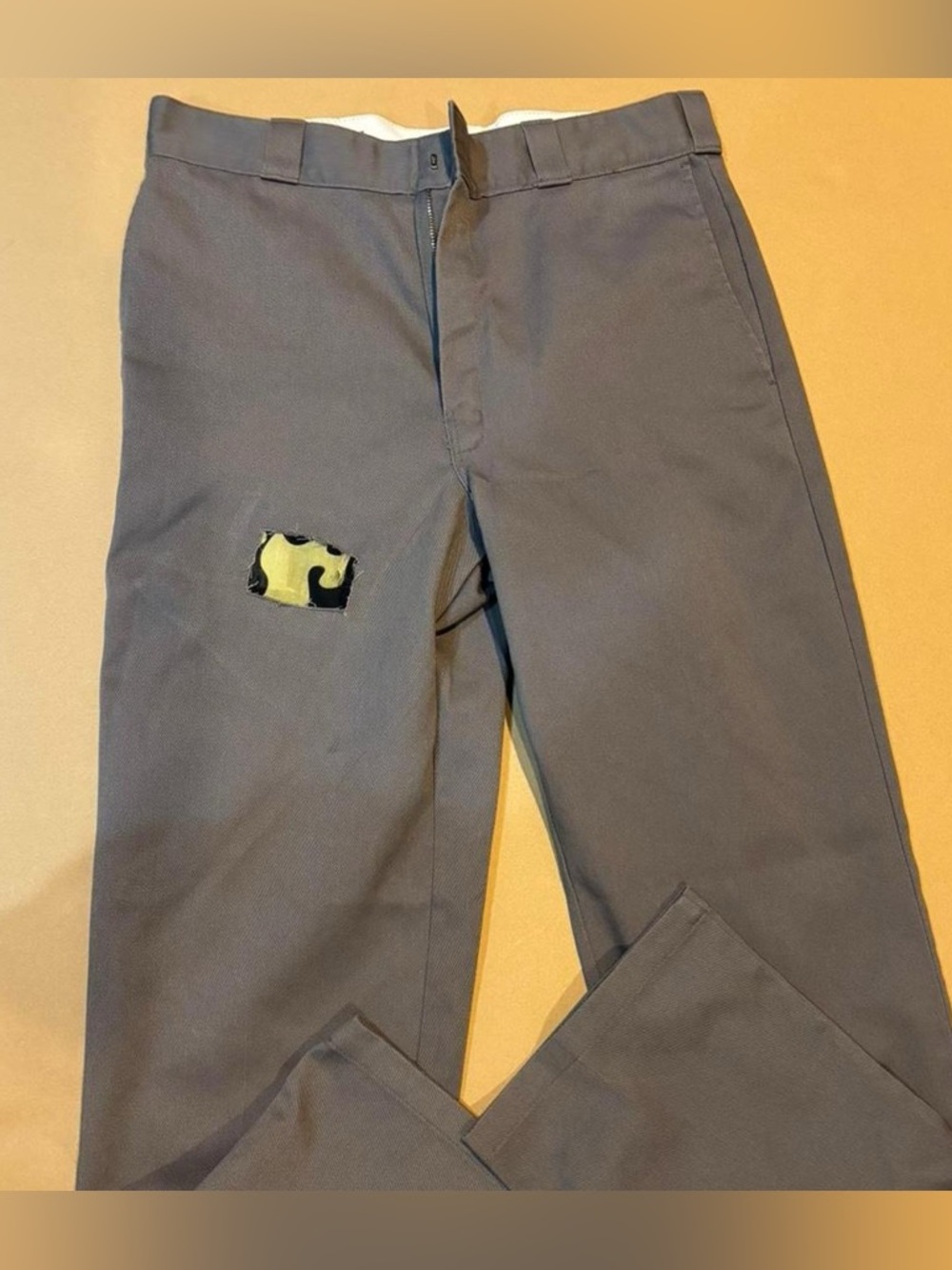 Men's DickiesGray Work Skater Pants — Classic Straight Fit